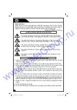 Preview for 2 page of ProfiOffice Piranha 110 CC+ Operating Instructions Manual