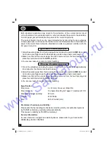 Preview for 4 page of ProfiOffice Piranha 110 CC+ Operating Instructions Manual