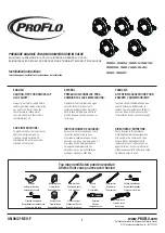 ProFlo PF4001 Installation Instructions Manual preview