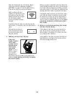 Preview for 19 page of ProForm 10.0 Ce Elliptical User Manual