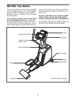 Preview for 4 page of ProForm 1050 Sts Elliptical User Manual