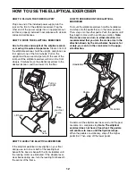 Preview for 12 page of ProForm 1050 Sts Elliptical User Manual