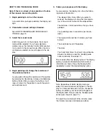 Preview for 16 page of ProForm 1050 Sts Elliptical User Manual