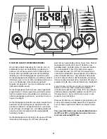 Preview for 9 page of ProForm 1150ci (Dutch) Gebruiksaanwijzing