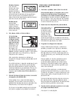 Preview for 15 page of ProForm 1200 E Elliptical (Spanish) Manual Del Usuario