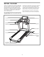 Preview for 5 page of ProForm 1205 Cst Treadmill Manual