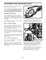 Preview for 23 page of ProForm 14.0 Ce Elliptical User Manual