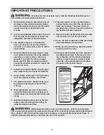 Preview for 3 page of ProForm 160 Elliptical User Manual