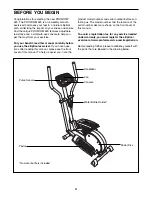 Preview for 4 page of ProForm 320 Elliptical User Manual