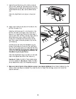 Preview for 8 page of ProForm 320 Elliptical User Manual