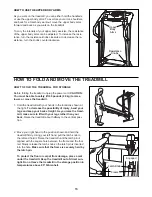 Preview for 13 page of ProForm 325i Treadmill User Manual