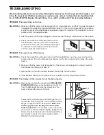 Preview for 15 page of ProForm 325i Treadmill User Manual