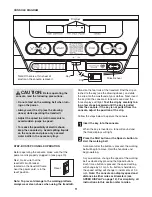 Preview for 11 page of ProForm 365e CrossWalk User Manual