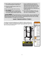 Preview for 4 page of ProForm 370e Treadmill User Manual