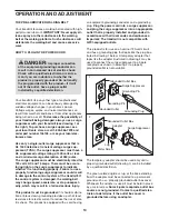 Preview for 10 page of ProForm 370e Treadmill User Manual