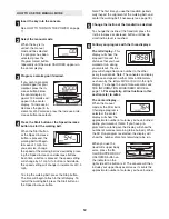 Preview for 12 page of ProForm 370e Treadmill User Manual