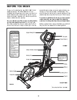 Preview for 4 page of ProForm 400 H Elliptical User Manual