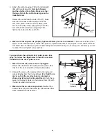 Preview for 8 page of ProForm 5.0 Crosstrainer Treadmill User Manual