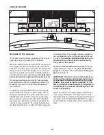 Preview for 10 page of ProForm 5.0 Crosstrainer Treadmill User Manual