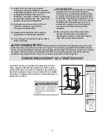 Preview for 4 page of ProForm 500 Cx Treadmill (Hungarian) Felhasználói Kézikönyv