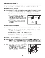 Preview for 27 page of ProForm 585 Perspective User Manual