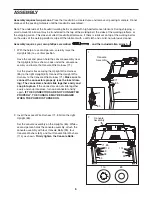 Preview for 6 page of ProForm 5k Treadmill User Manual