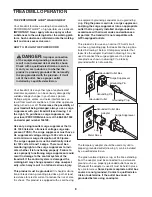 Preview for 8 page of ProForm 5k Treadmill User Manual