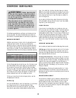 Preview for 25 page of ProForm 5k Treadmill User Manual