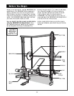 Preview for 4 page of ProForm 660 Weight Bench User Manual