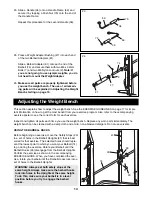 Preview for 14 page of ProForm 660 Weight Bench User Manual