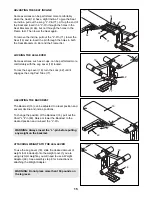 Preview for 15 page of ProForm 660 Weight Bench User Manual