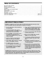 Preview for 2 page of ProForm 831.285870 User Manual