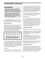 Preview for 19 page of ProForm 850 Elliptical User Manual