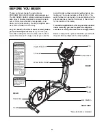 Preview for 4 page of ProForm 930 SPACE SAVER User Manual