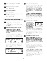 Preview for 17 page of ProForm 930 SPACE SAVER User Manual