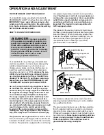 Preview for 9 page of ProForm CrossWalk Advanced 525i User Manual