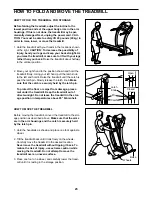 Preview for 23 page of ProForm CrossWalk Advanced 525i User Manual