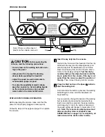 Preview for 9 page of ProForm CROSSWALK GTS User Manual