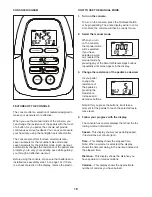 Preview for 18 page of ProForm HYBRID TRAINER User Manual