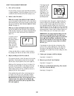 Preview for 20 page of ProForm HYBRID TRAINER User Manual