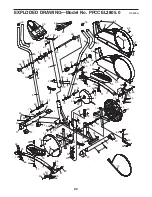 Preview for 2 page of ProForm PFCCEL3805.0 Parts List