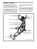 Preview for 4 page of ProForm PFEL05807 User Manual