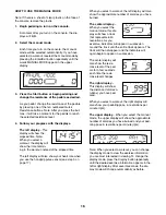 Preview for 16 page of ProForm PFEL05807 User Manual