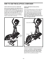 Preview for 12 page of ProForm PFEL85907.0 User Manual