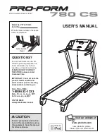 ProForm PFTL97908.0 User Manual preview