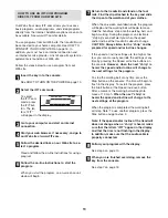 Preview for 19 page of ProForm TREADMILL 831.29605.0 User Manual