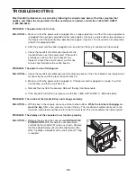 Preview for 22 page of ProForm XP 550E User Manual