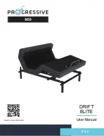 Progressive Bed DRIFT ELITE User Manual preview