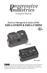 Progressive Industries EMS-LCHW30 Instruction Manual preview