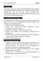 Preview for 2 page of PROLED POWER BOOSTER Manual